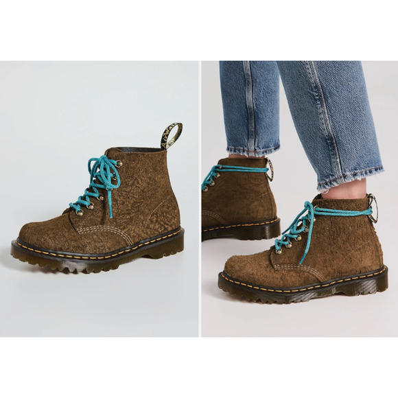 Wollaston factory MADE IN ENGLAND Dr. Martens 101 ANKLE SUEDE UK4/US6 MSRP$290 - Picture 2 of 13